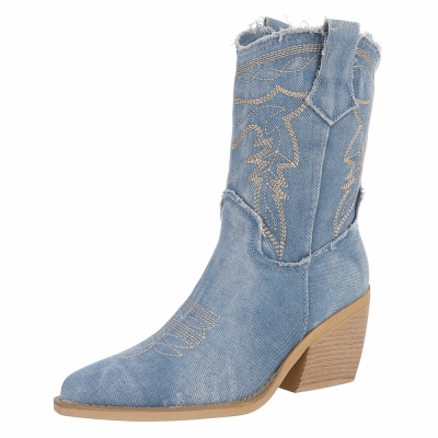 Western- & Cizme Biker - ljeans dama