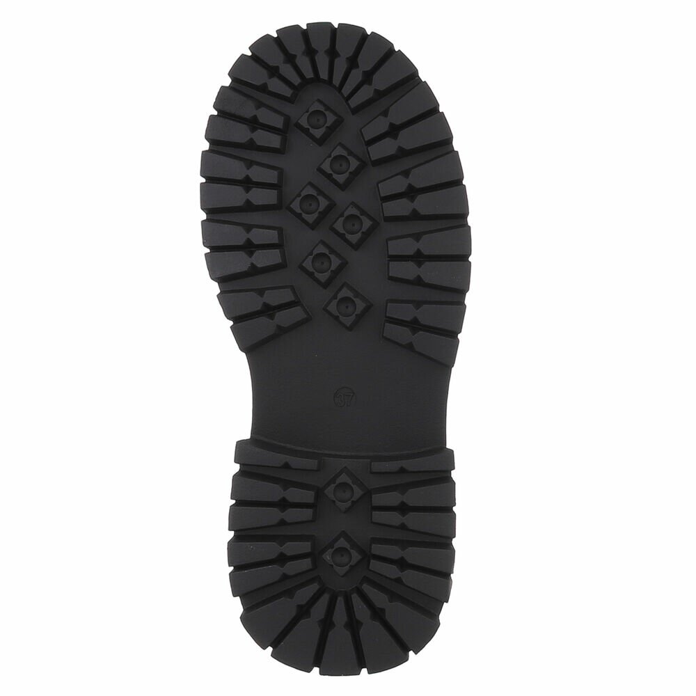 SchnA?rstiefeletten - negru dama
