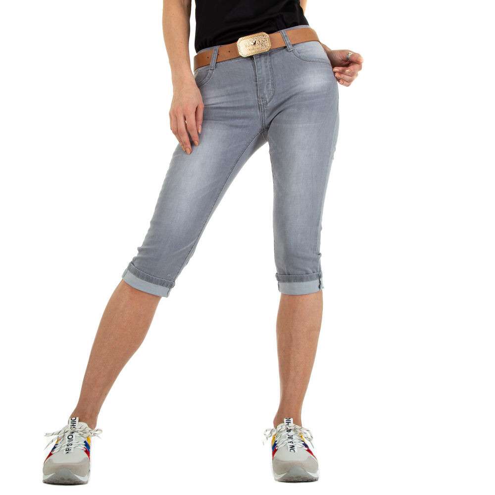 Blugi Capri MissCurry gri dama