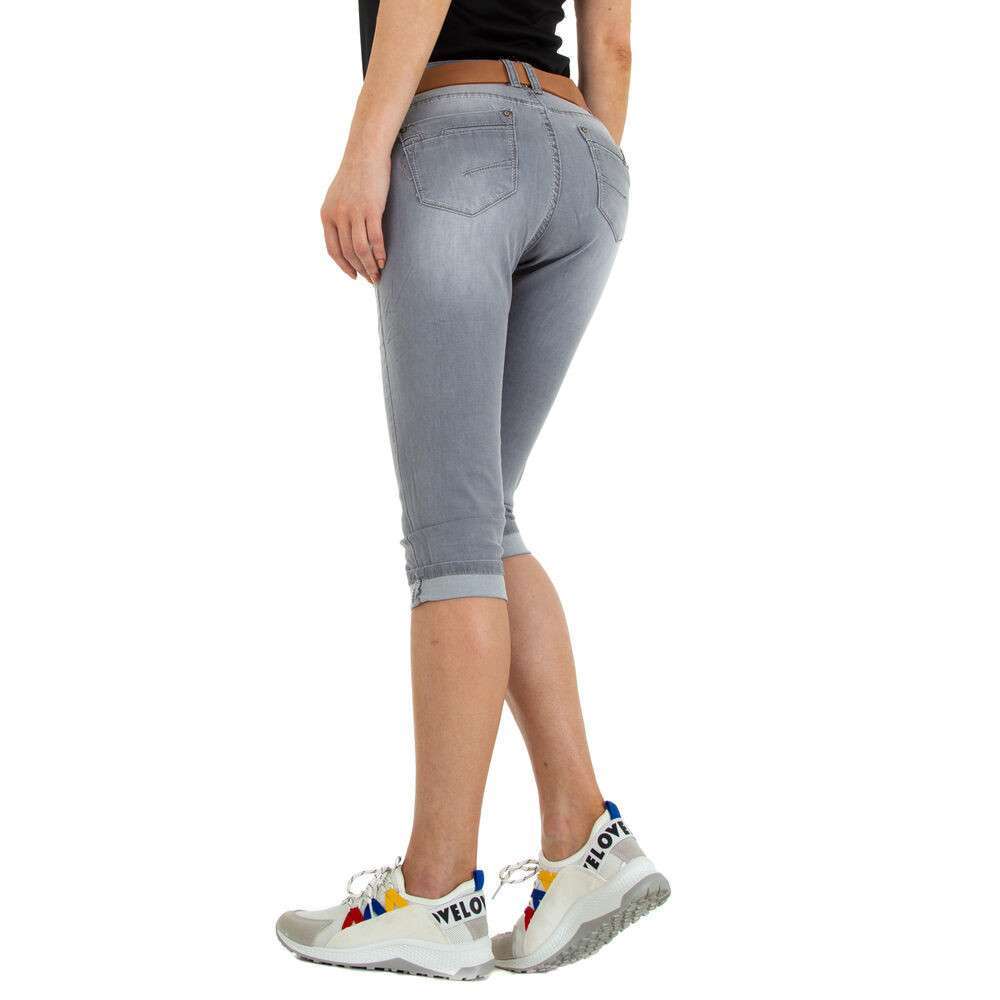 Blugi Capri MissCurry gri dama