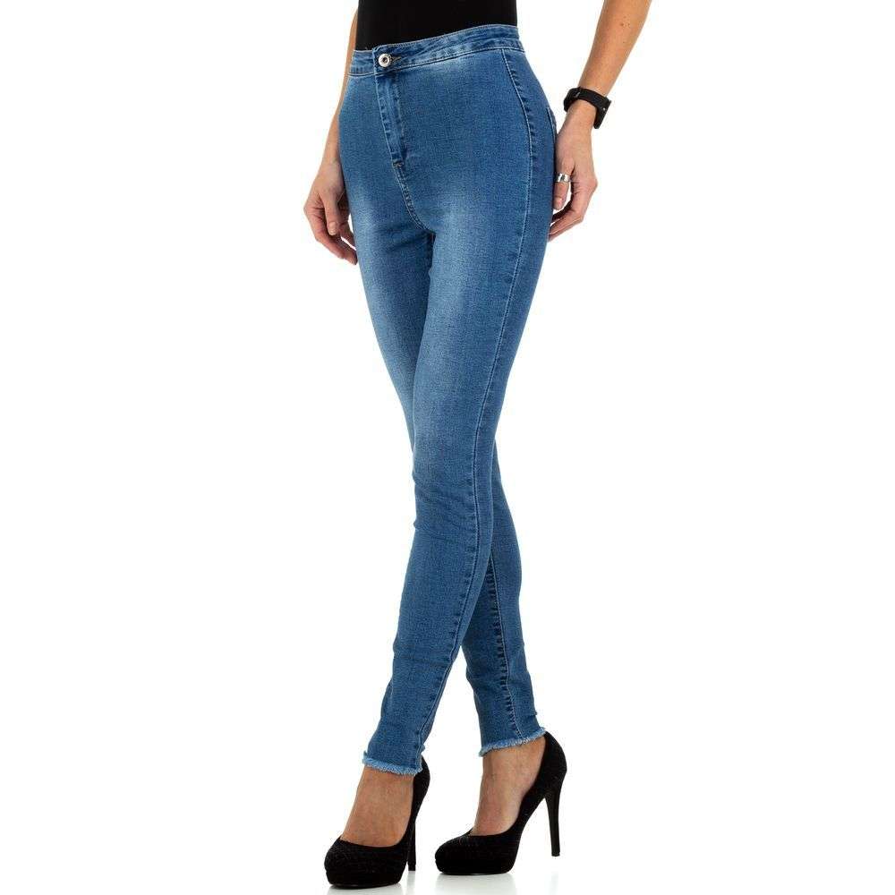 Jeans talie inalta - Daysie   albastru dama