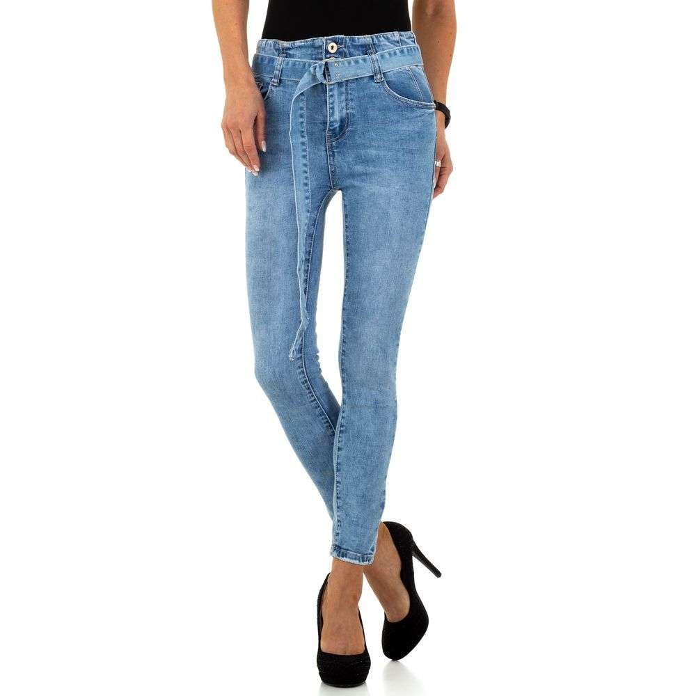 Jeans slim - albastru dama