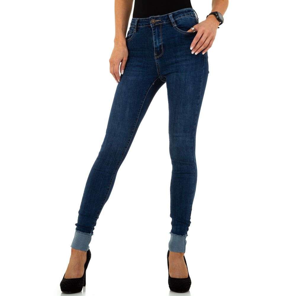 Jeans slim - albastru dama