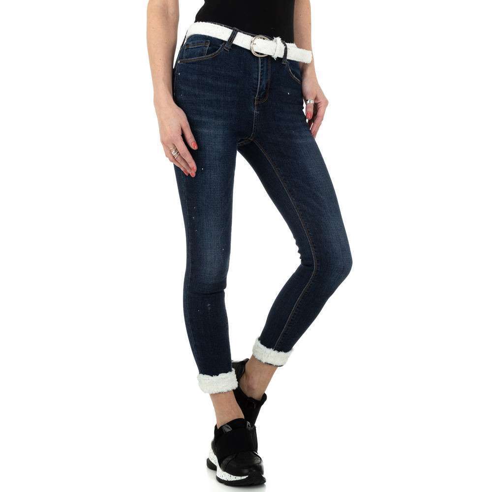 Blugi M.Sara denim - albastru dama