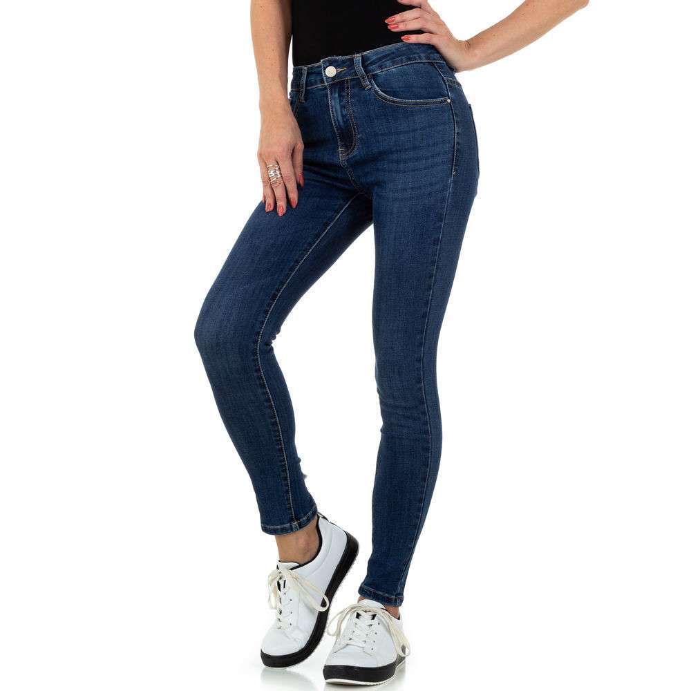 Jeans skinny - albastru dama