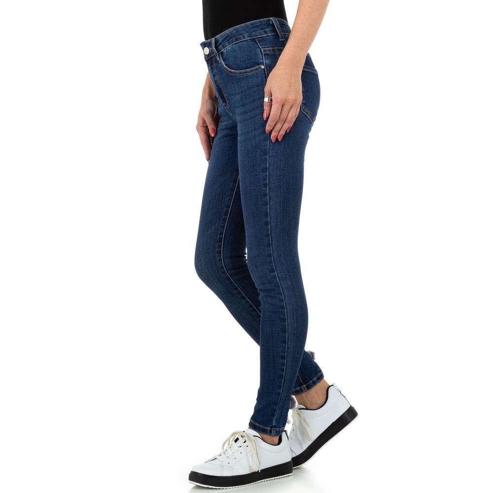 Jeans skinny - albastru dama