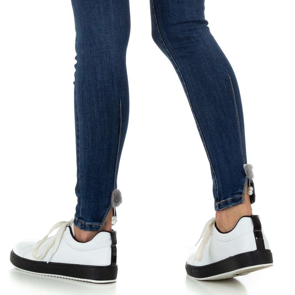 Jeans skinny - albastru dama