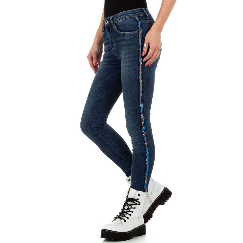 Jeans skinny - albastru dama