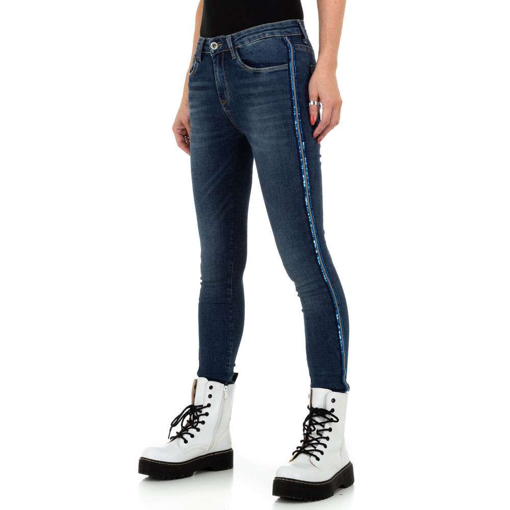 Jeans skinny - albastru dama