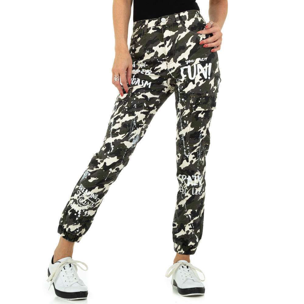 Blugi Redial denim Paris - camuflaj dama