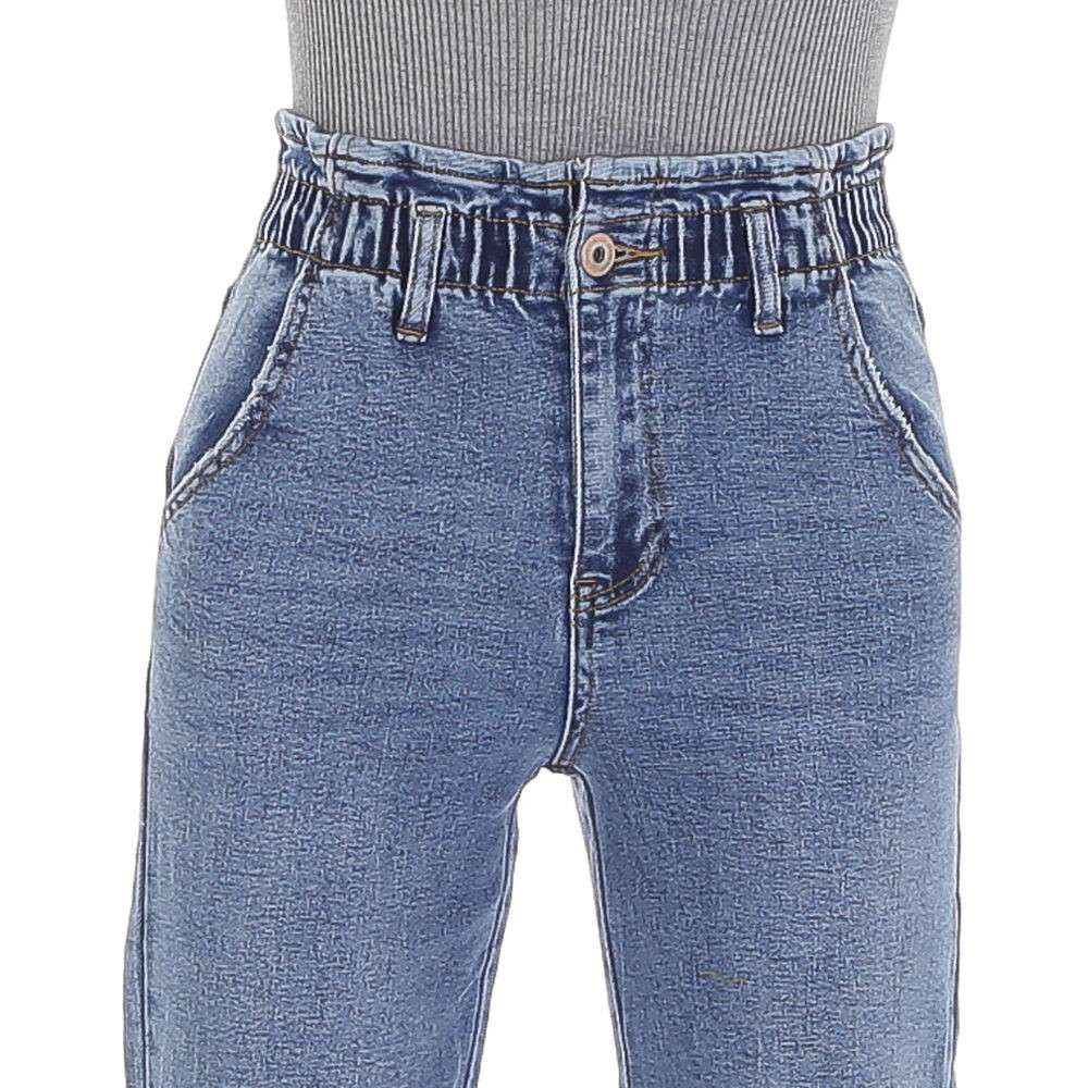 Blugi Relaxed Fit Laulia - albastru dama