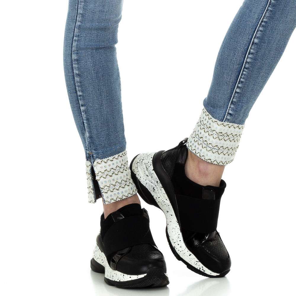 Blugi Skinny Redial denim Paris - albastru dama