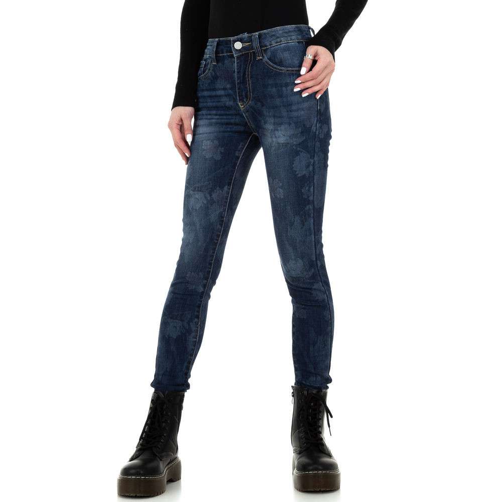 Blugi Skinny Redial denim Paris - albastru dama