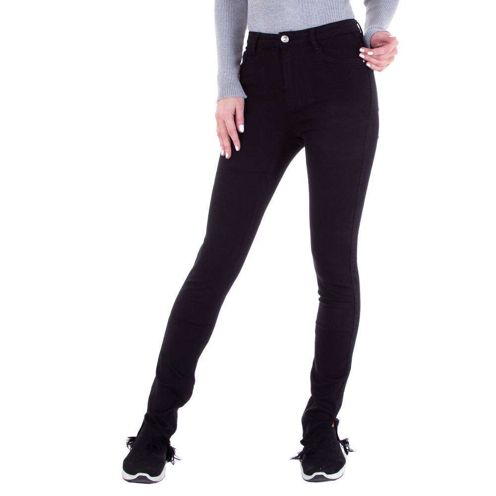 Blugi drepti Laulia - negru dama