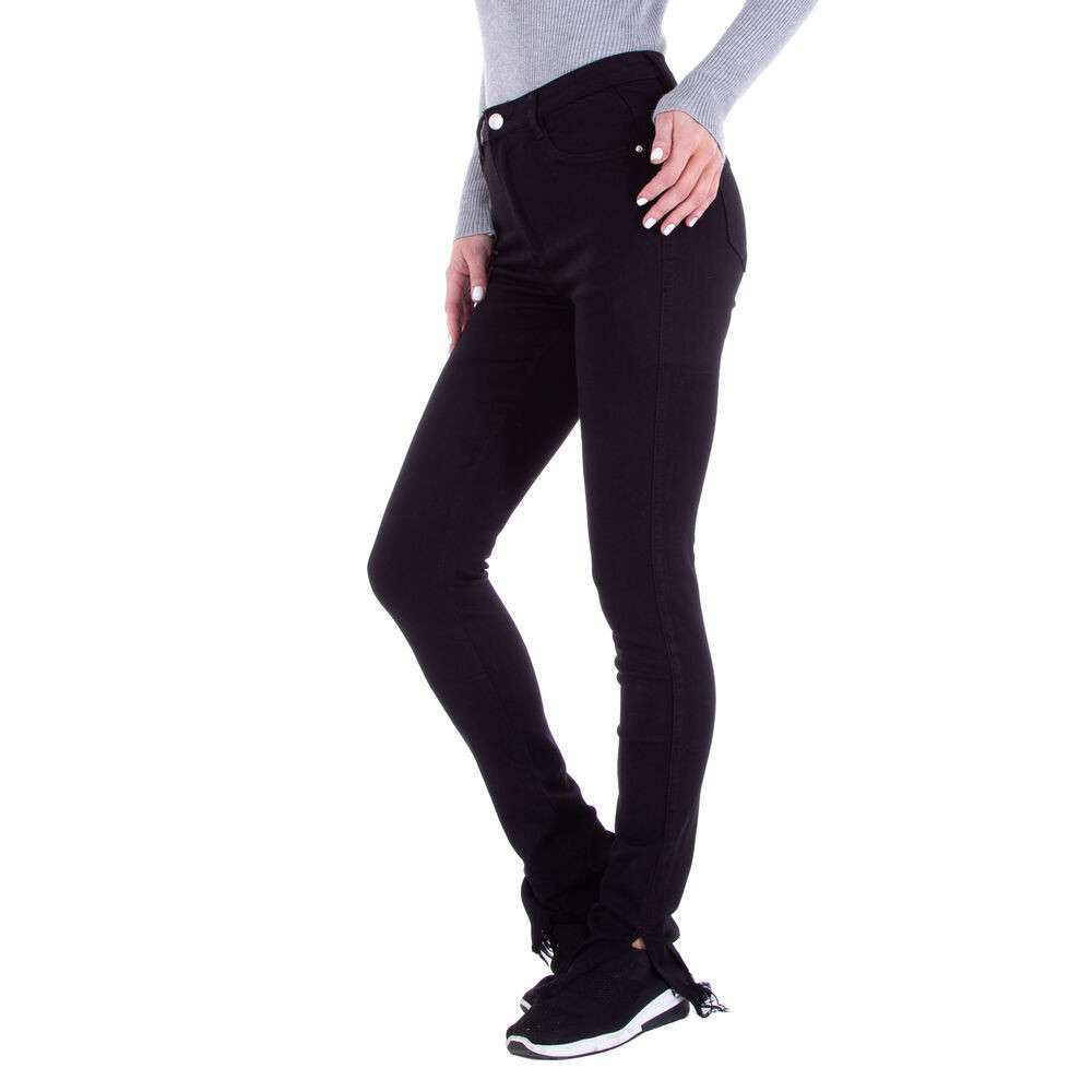 Blugi drepti Laulia - negru dama