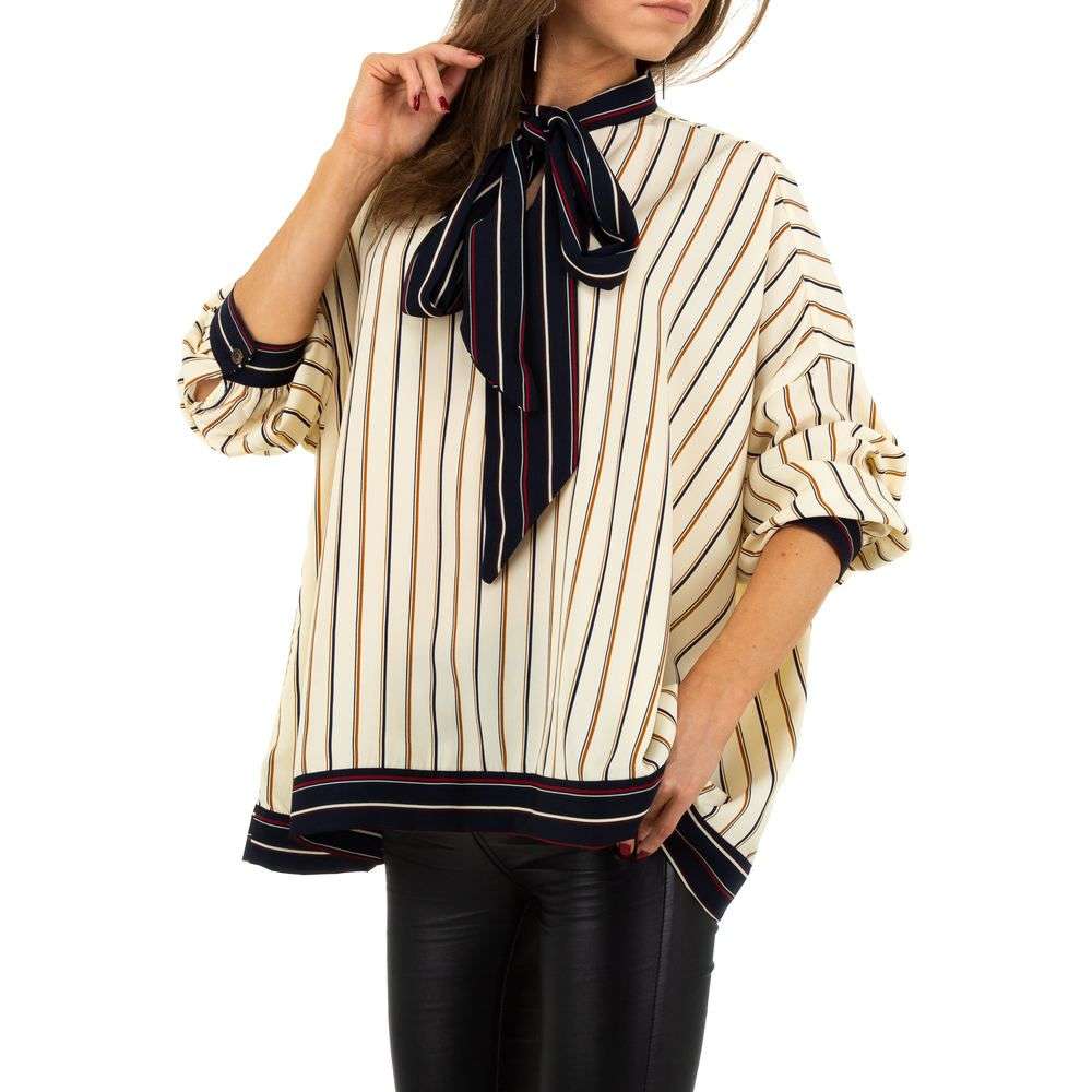 Bluza cu funda - JCL smantana dama