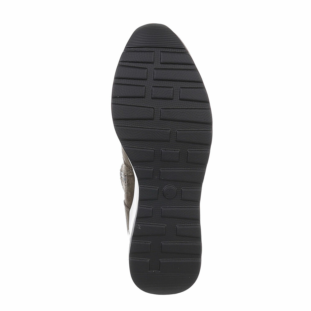 Botine cu platforma - negru dama