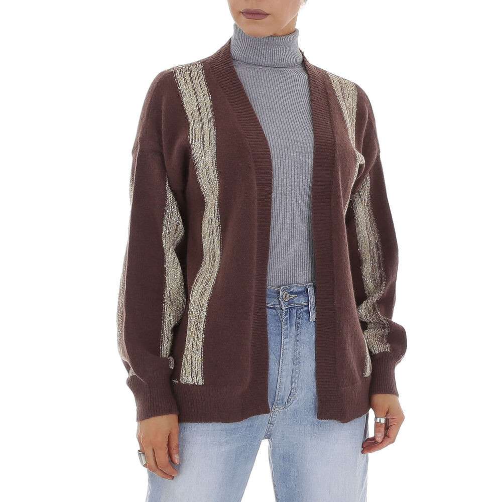Cardigan alb ICY marime universala - maro inchis dama