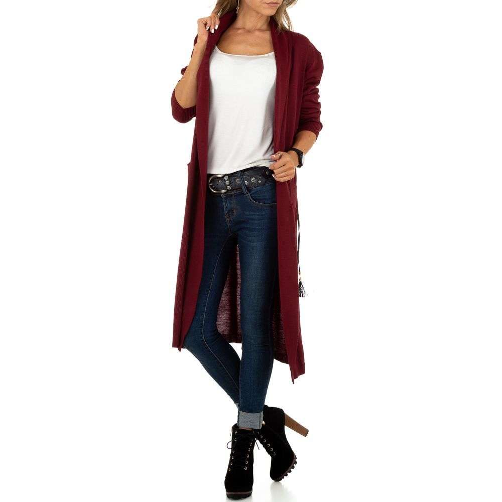 Cardigan - Milas marime universala   wineblack dama