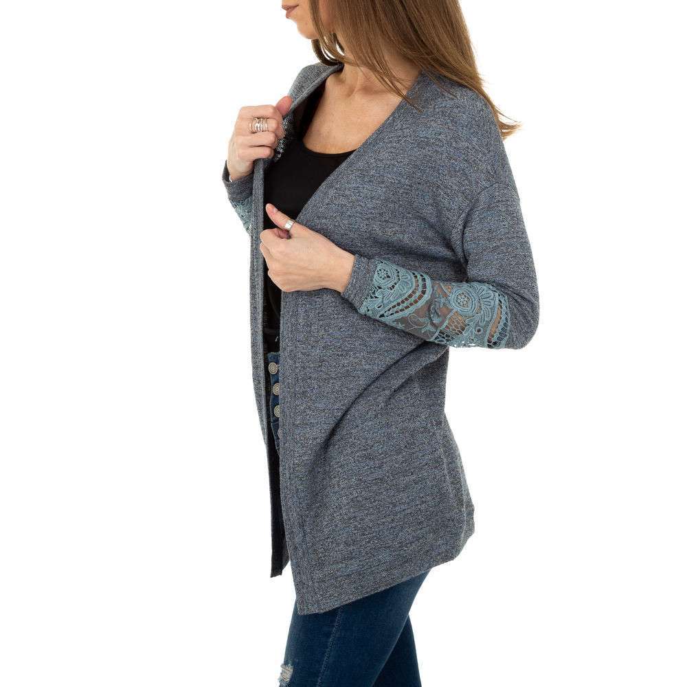 Cardigan subtire - albastru dama