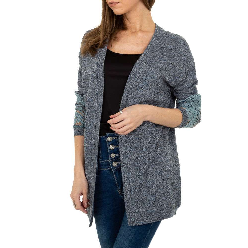 Cardigan subtire - albastru dama