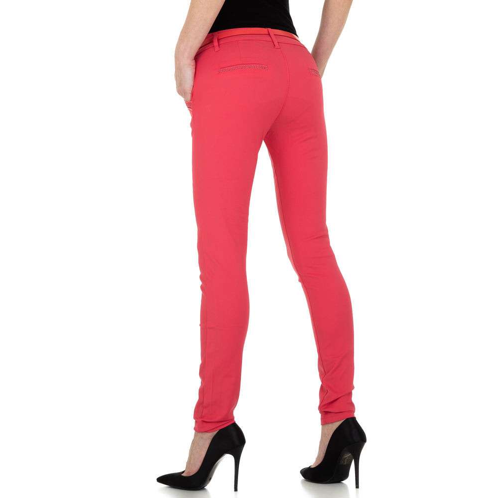 Pantaloni chino - roz dama