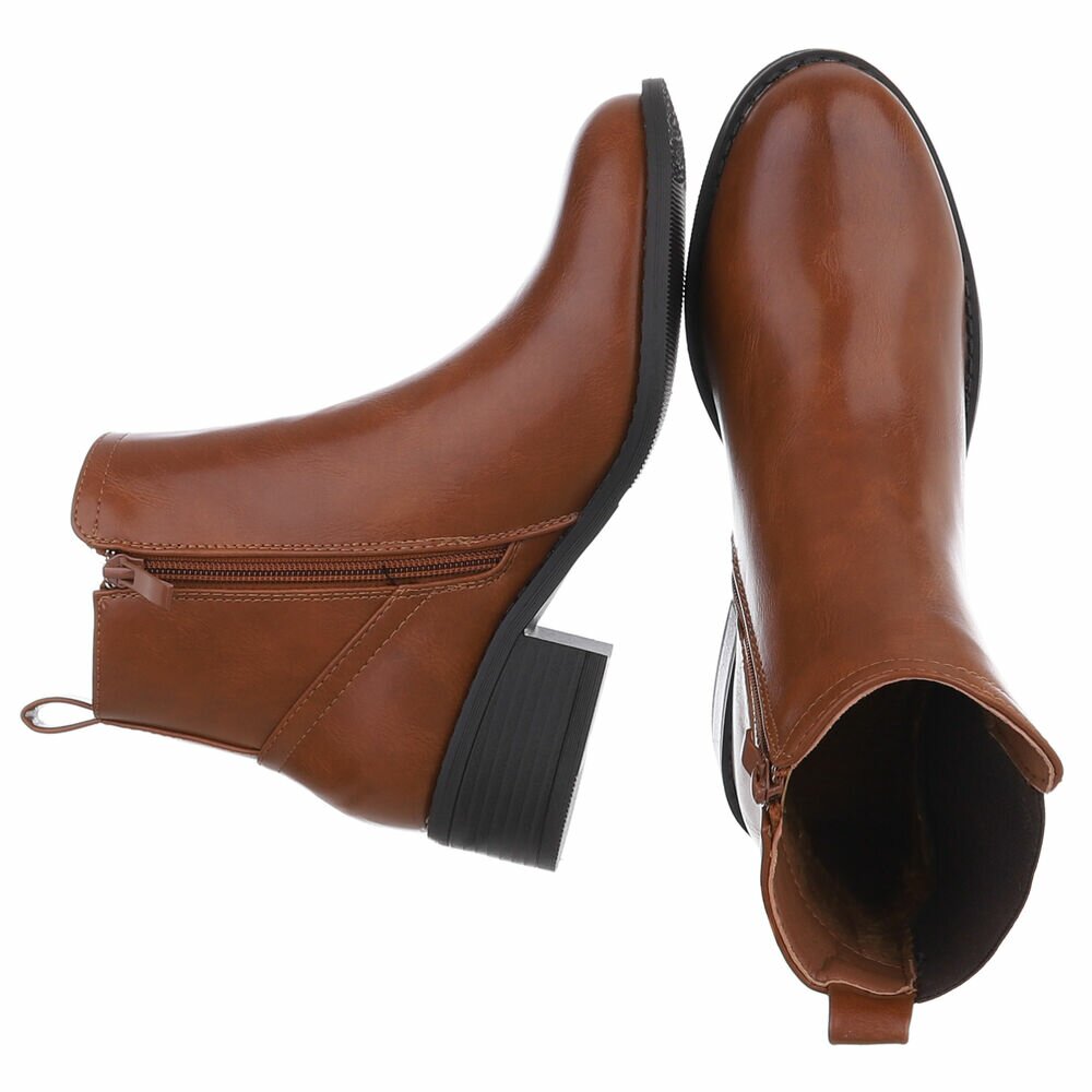 Ghete model clasic fara toc - bej dama