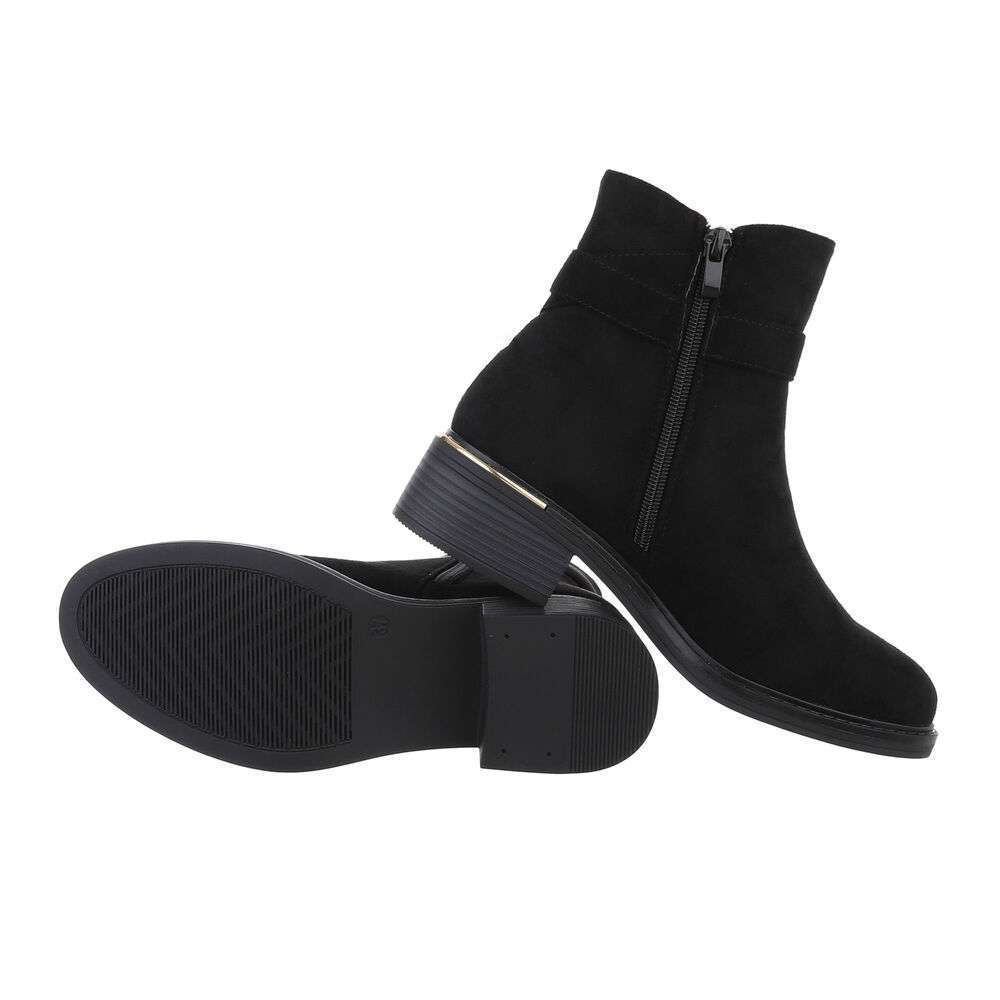 Cizme clasice - blacksuede dama