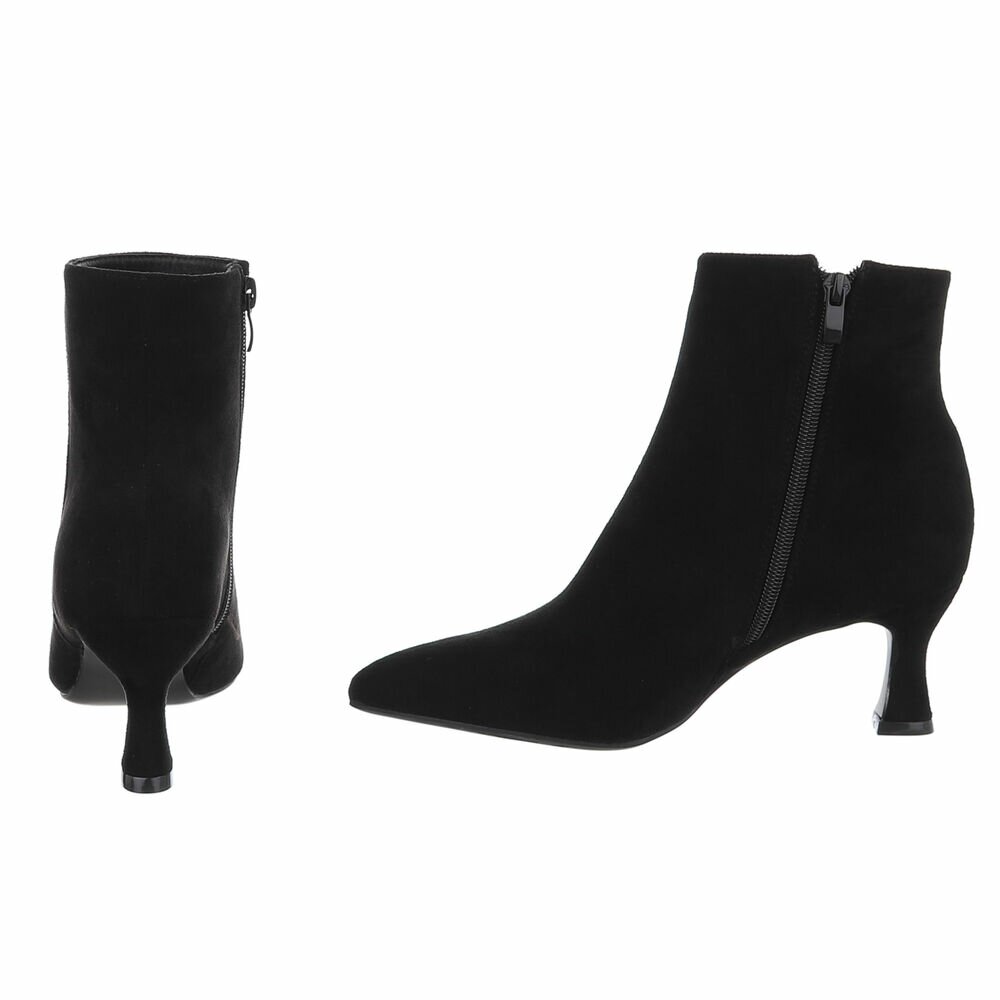 Cizme clasice - blacksuede dama