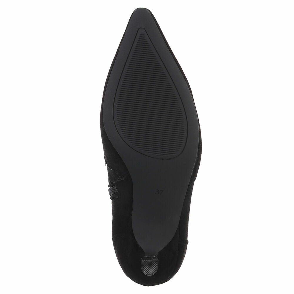 Cizme clasice - blacksuede dama