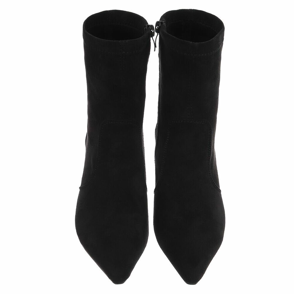 Cizme clasice - blacksuede dama