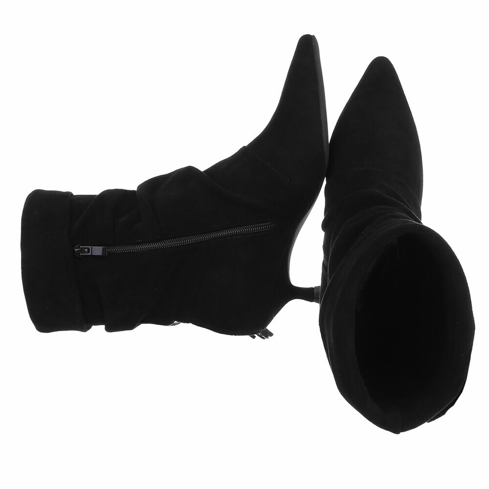 Cizme clasice - blacksuede dama