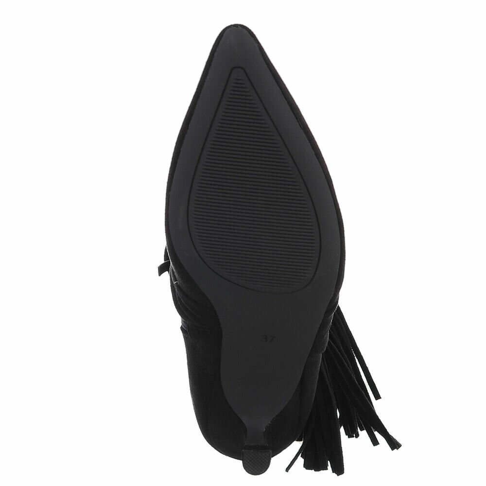 Cizme clasice - blacksuede dama