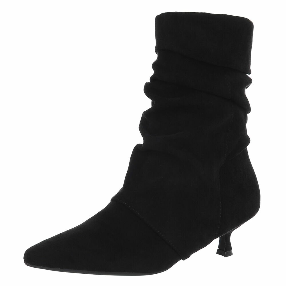 Cizme clasice - blacksuede dama