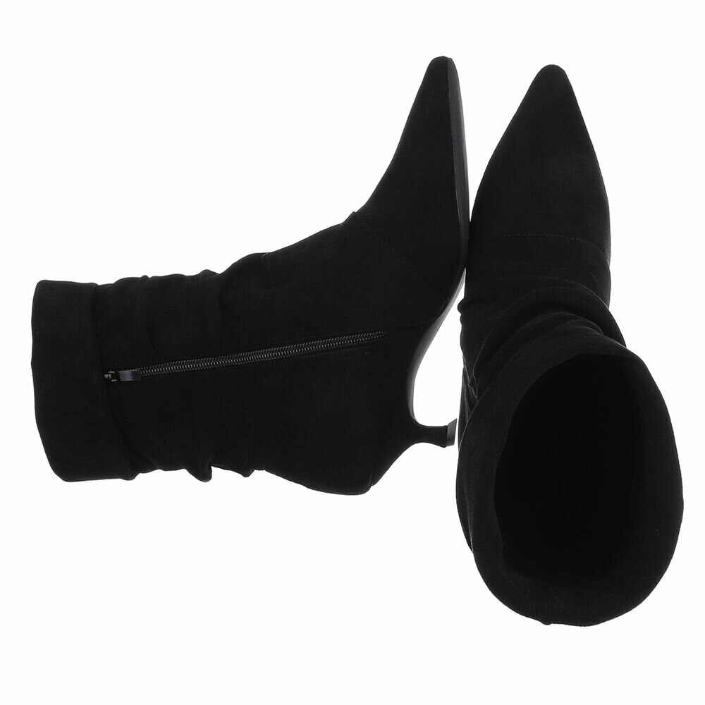 Cizme clasice - blacksuede dama