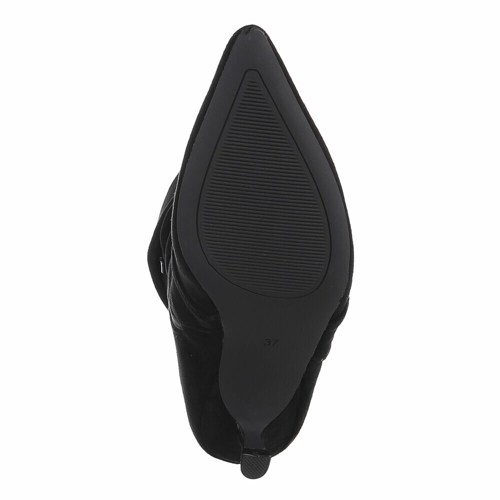 Cizme clasice - blacksuede dama