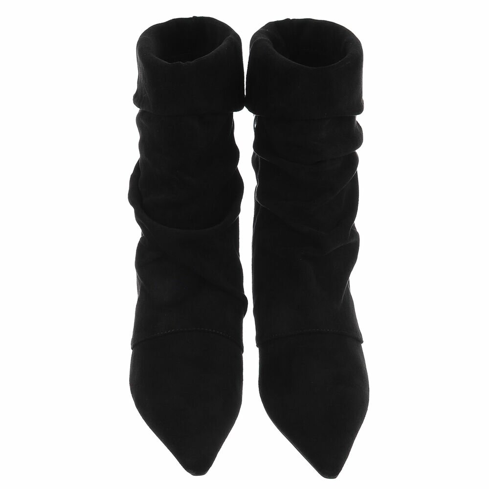 Cizme clasice - blacksuede dama