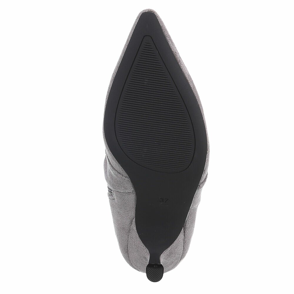 Cizme clasice - graysuede dama