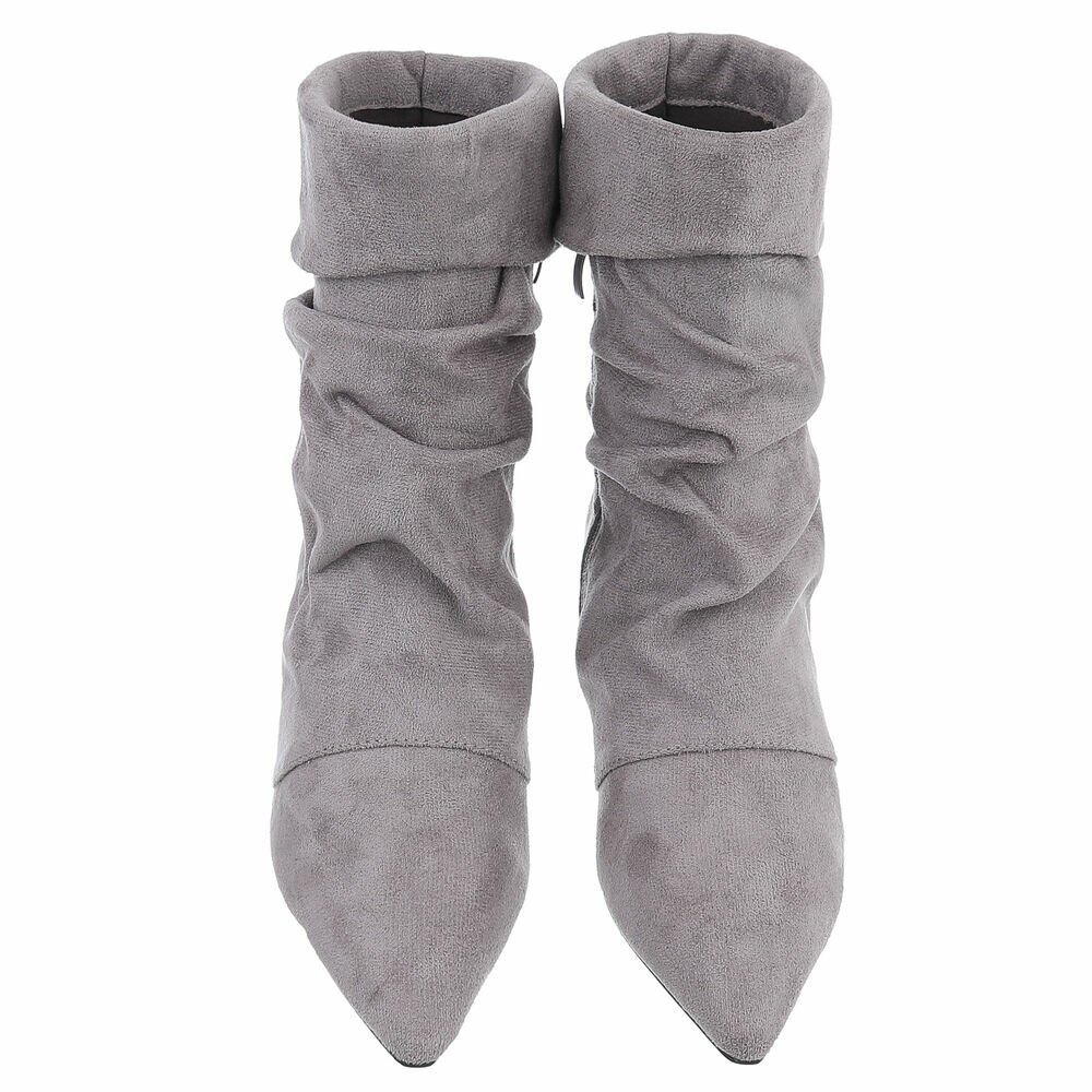 Cizme clasice - graysuede dama