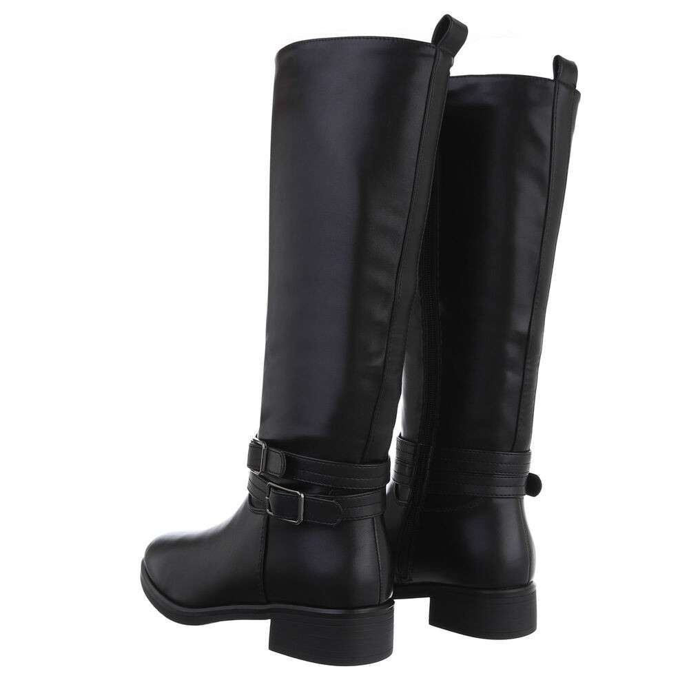 Cizme clasice - negru dama