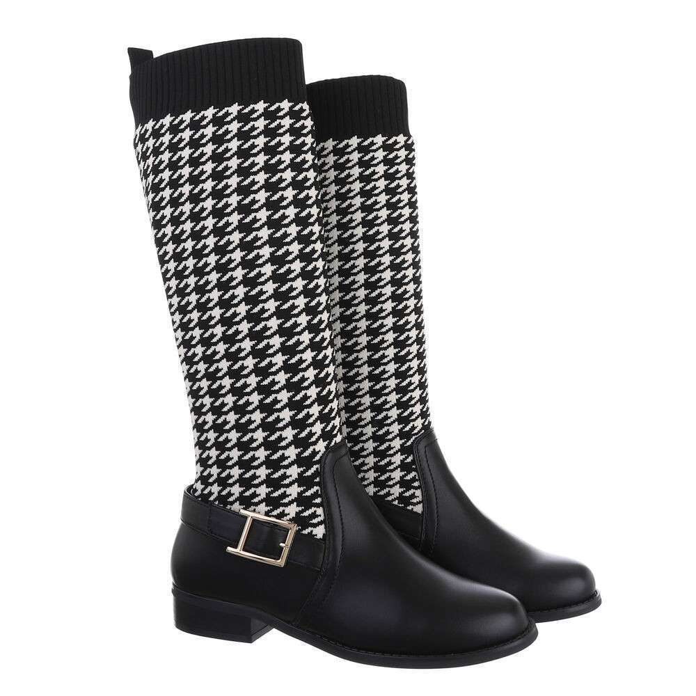 Cizme clasice - negru dama