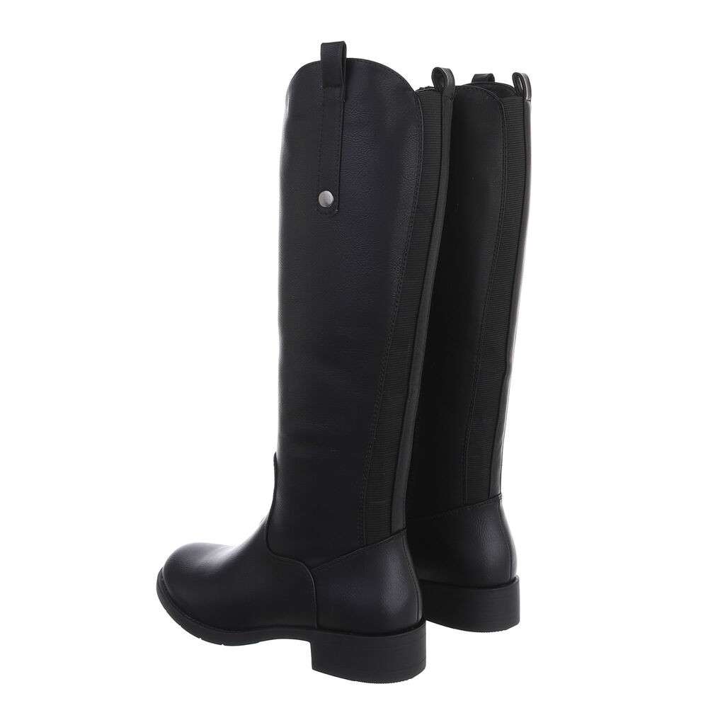 Cizme clasice - negru dama
