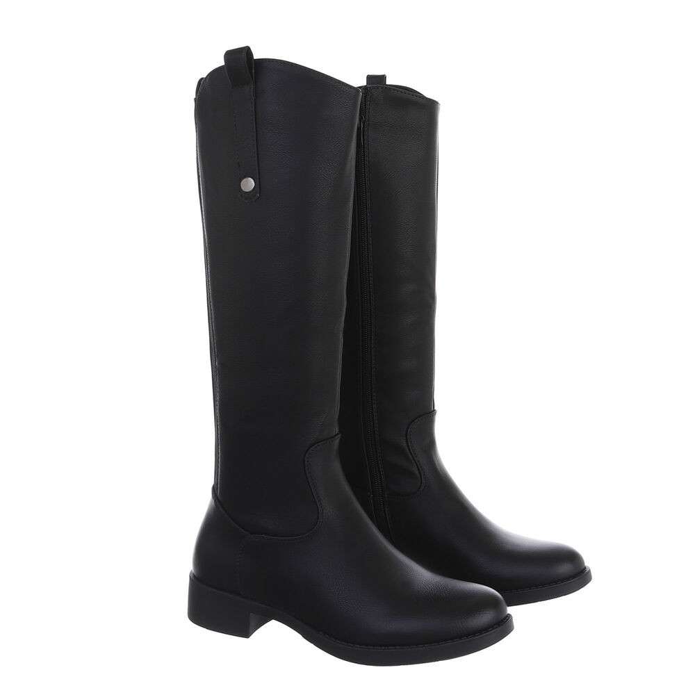 Cizme clasice - negru dama