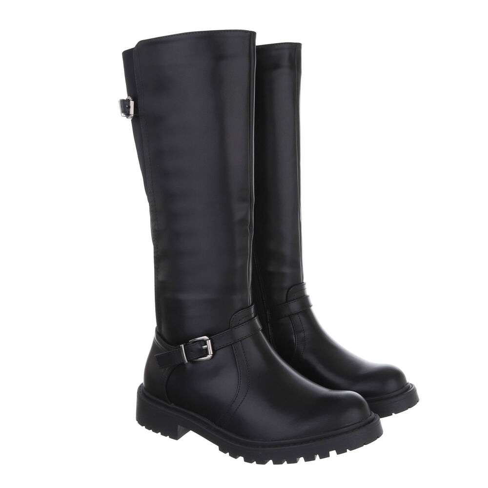 Cizme clasice - negru dama