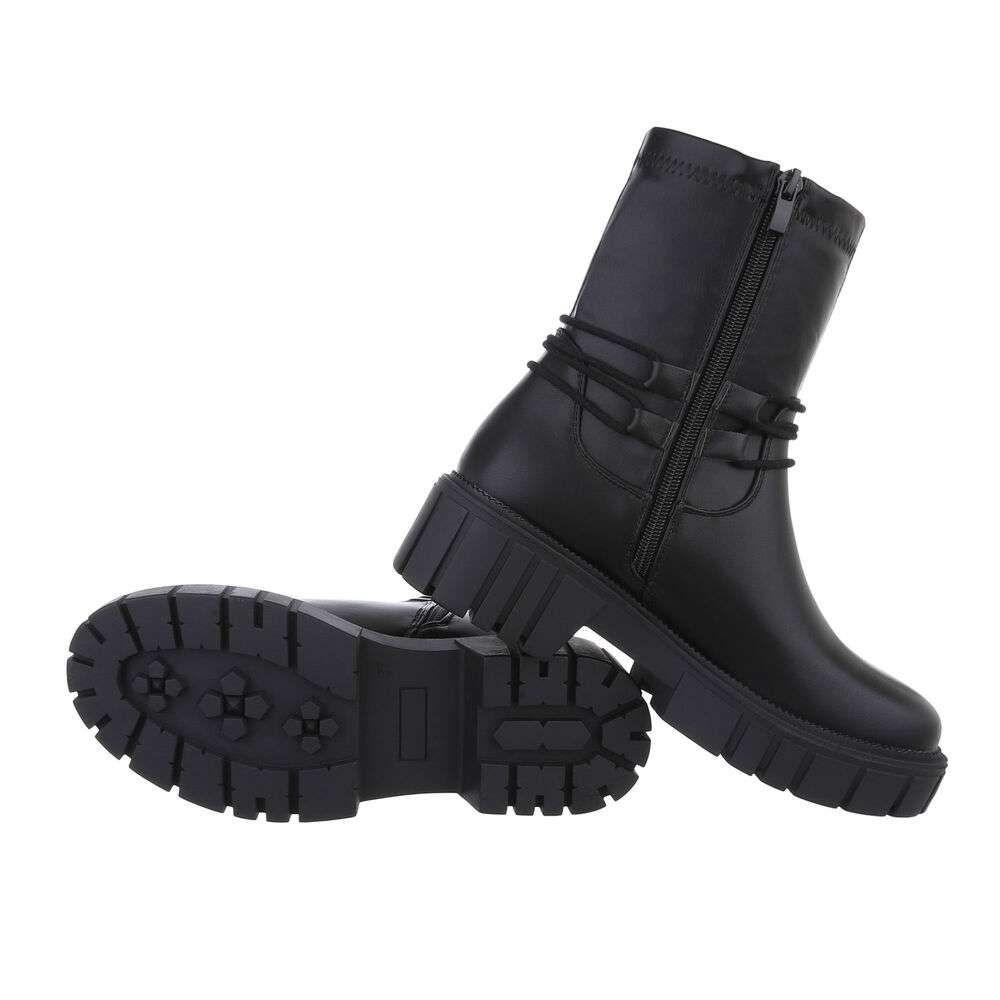 Cizme clasice - negru dama