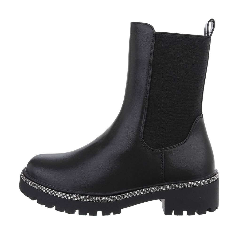 Cizme clasice - negru dama