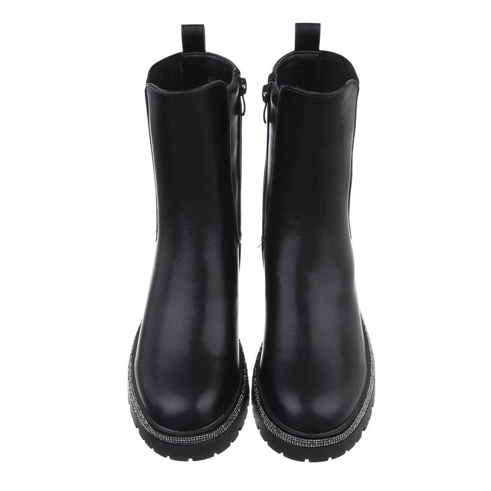 Cizme clasice - negru dama