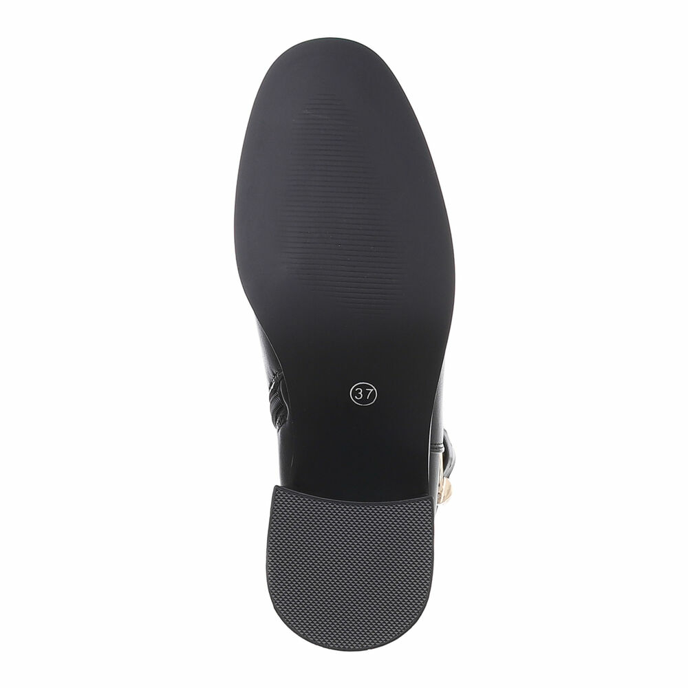 Cizme clasice - negru dama