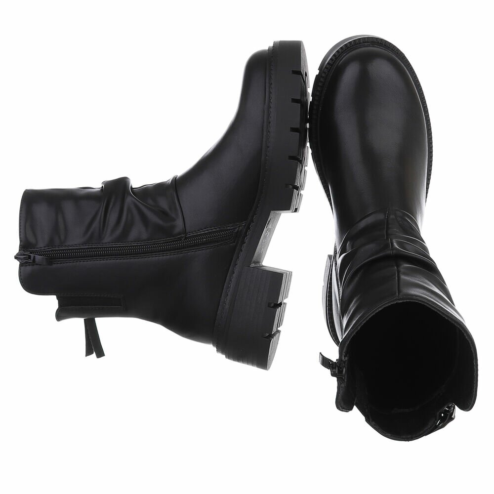 Cizme clasice - negru dama