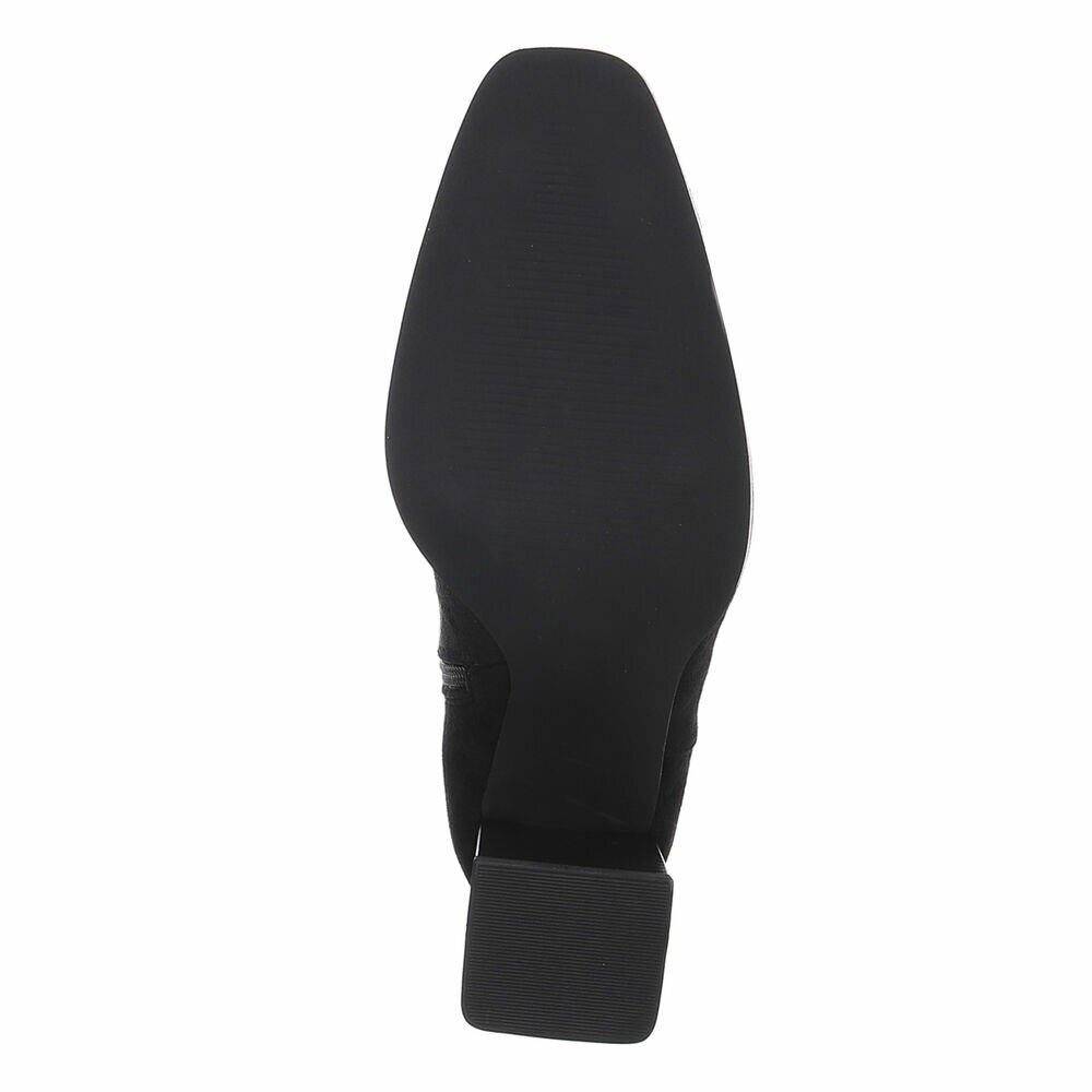 Cizme clasice - negru dama